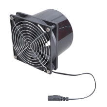 Solarbetriebener 12-V-Ventilator – Effiziente Luftzirkulationslösung für Gewächshäuser und Dachböden dank robuster ABS-Konstruktion