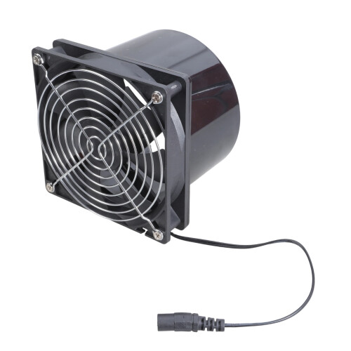 Solar Ventilation Fan 12V Efficient Airflows Solution for Greenhouses Attics with Sturdy ABS Construction