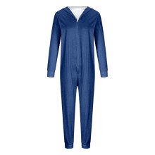 Familie Matchende Hættetrøje med Lynlås til Mor og Børn Hyggeligt Loungewear Ferietøj
