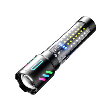 Φακός LED, Τηλεσκοπική εστίαση υψηλής φωτεινότητας, 3 λειτουργίες φωτισμού,