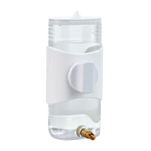 Dispensador de agua de plástico con forma de alfiler para cobayas
