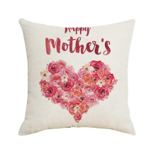 Housses de coussin « Bonne fête des mères » (45 cm) – Plaid, coussin et housses de canapé d'extérieur – Cadeau pour maman, grand-mère,