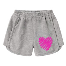 Kids Girls Shorts Casual Shorts Comfortable Fashion Cute Printed Loose Fit Shorts Everyday Wear Girls Baggy Leisure Trousers 3-4 Years