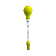 Jeringa para pavo con punta de aguja de bulbo de silicona y rociador