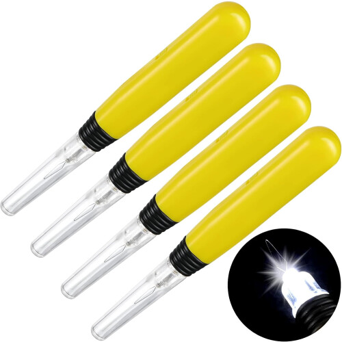 LED nåletråder plastikspole 4 stk.