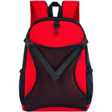 Roter Sparring-Rucksack, leichter Karate-Rucksack mit großem Fassungsvermögen, ideal als Reisetasche für Kickbox- und Taekwondo-Ausrüstung