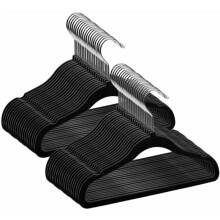 Cintres en velours pour enfants, lot de 50, 35,5 cm (14 pouces) - Cintres en feutre antidérapants pour enfants et tout-petits