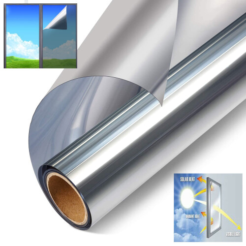 36" x 20" One Way Mirror Tint Window Film