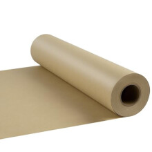 Rouleau de papier boucher brun pour fumoir – Naturel, de qualité alimentaire, non blanchi, non ciré, 45,7 cm x 533 cm – Compatible avec