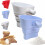 KitchenAid Flour Funnel Attachment Silicone 2PCS 1