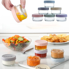Tarros de vidrio herméticos para almacenar alimentos: envases reutilizables a granel para conservas y enlatado con tapas seguras, compatibles con