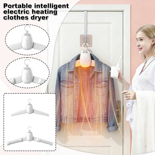 Travel Clothes Dryer Silent 110-240V Multi-Functional