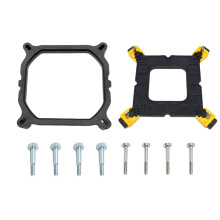 High Durability CPU Fan Backplate With Screws For 1700 1200 115x 2011 1366 Motherboards Retention Backplates Coolers