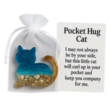 Pekkaxy Pocket Hug Dachshund Keychain – Handmade Ocean & Sand Design, Emotional-Support Pendant Gift for Dog Lovers, Compatible with Keychains