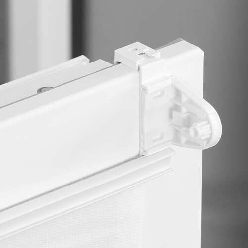 Adjustable Roller Blind Bracket No-Drill Fixing Accessories for Window Shade Clamp Replacement Easy Installation Durable Plastic Design