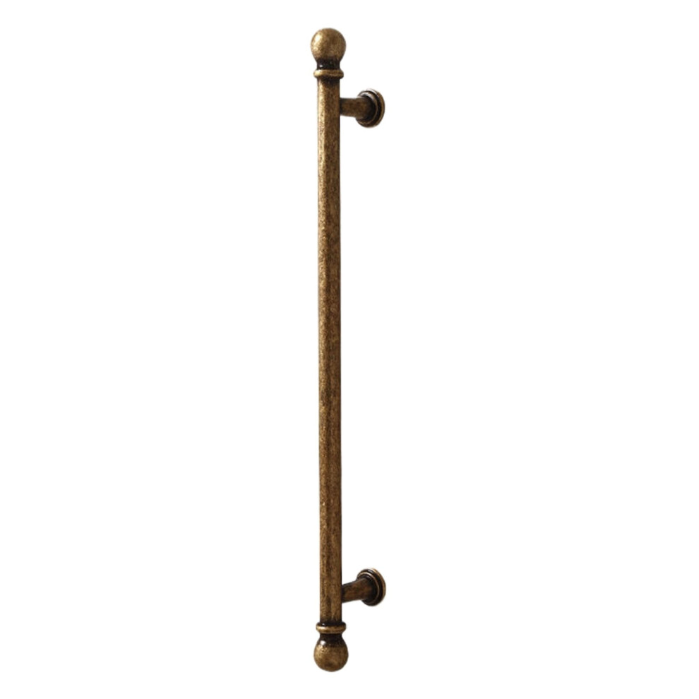 10" Antique Copper Cabinet Pull Â 256Mm, Boho Rustic Farmhouse Drawer Handle, Compatible With Cabinets, Dressers & Diy Decor 9353595543683