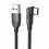 Καλώδιο USB σε C περιστρεφόμενο 180 Καλώδιο USB A σε C για τηλέφωνο 15/16 Υψηλής 1