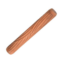 unbranded Clay Printing Rod Wood Hand Roller Wheeler Hoverboard Brown