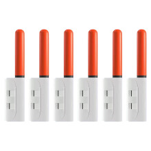 6Pcs Reusable Fishing Rod Tip Light Led Fising Glow Fish Rod Alarm Lamp Night Fish Alerts Glow Easy to Use