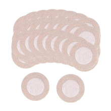 100 Pair Invisible Nipple Covers Sweatproof Stickers Nip Protector Runners Round