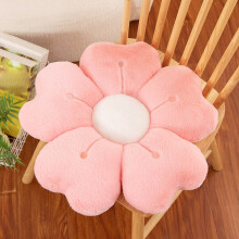 Flower Pillow, Flower Shaped Pillow Decorative Throw Pillows for Bed Couch, Cute Daisy Pillow Dorm Decor Floor Seating Cushion (Pink, 20 Inches)