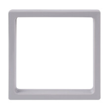 Transparent Ring & Earring Display Box with Clear Lid – Floating Shelf Organizer for Jewelry Collection, Home & Retail