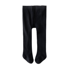 AWZXDE Autumn Winter Girls Pants Baby Soft Elastic Comfortable Fit Pure Color Base Layer Tights for Toddlers Black,9-18 Months