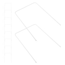 Croquet Gate Hoops White Outdoor Garden Game Replacement 10