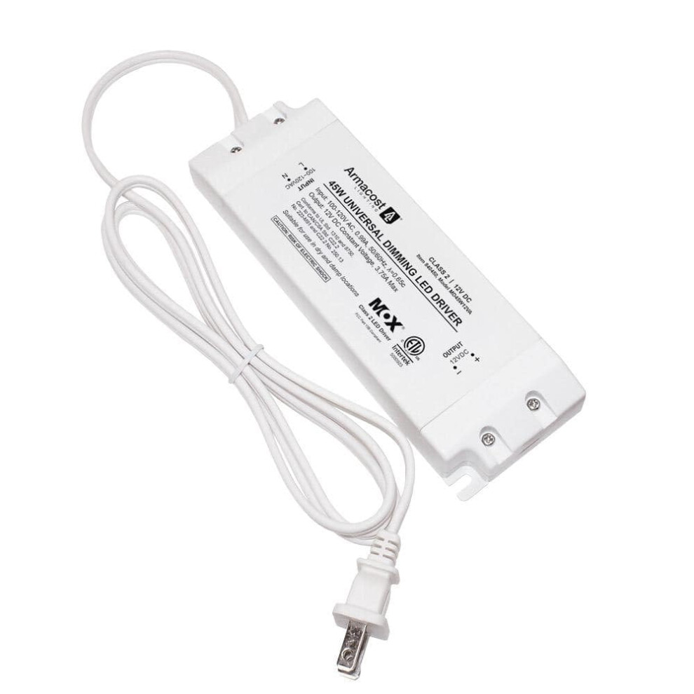 45-Watt Universal Dimmable 12-Volt Dc Led Driver Triac Transformer 9353595544437