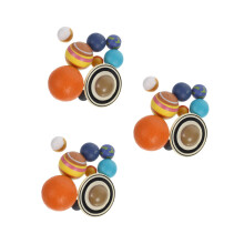 27Pièces Modèles Cosmos Durable Jouets Ludiques Multicolores Enfants