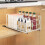 Single Tier Cabinet Organizer Shelf Adjustable Wire Rack for Pantry Closet Under Sink Storage and Space Optimization 1