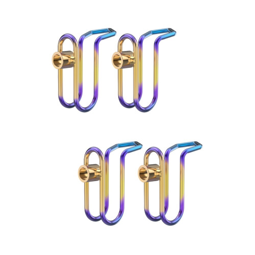4Pièces Crochets Acier Inoxydable Pour Casque