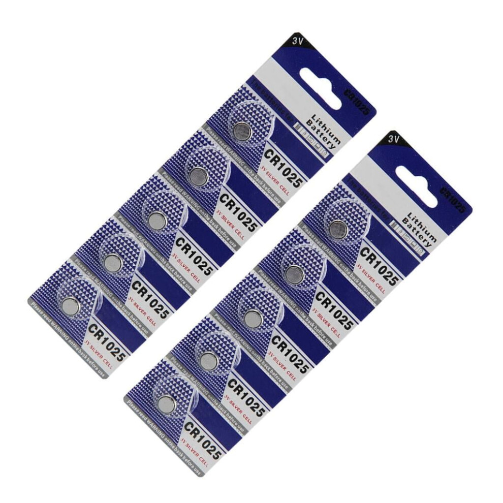 Cr1025 3V Lithium Battery Highly Capacity Coin Cells Battery For Everyday Use 9313598112200