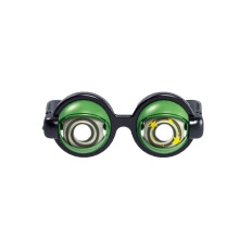 Blinking Winking Glasses, Funny Crazy Eyes Glasses String Novelty Winking Prank Glass with Eyes 15.8Cm/6.22In Black (1Pc)