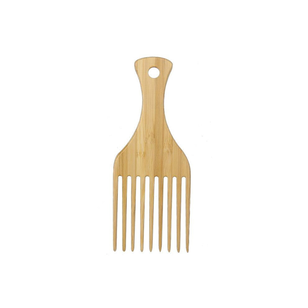 Unisex Wooden Afro Pick Comb Brush Hairdressing Tool For Hair Pick Sandalwood G6p3