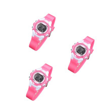 3Pièces Enfants Lumineuses Étanches Rose Design Unique