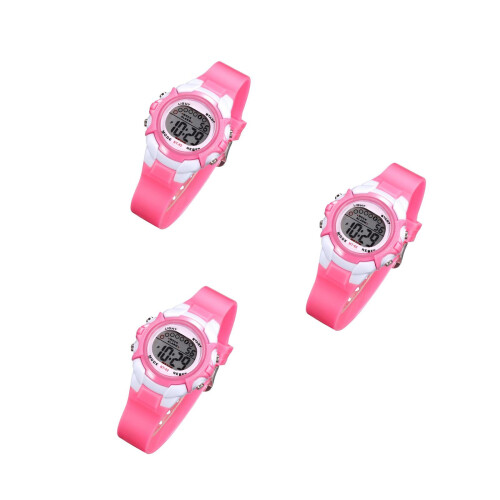 3Pièces Enfants Lumineuses Étanches Rose Design Unique