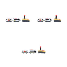 3Pièces Train Éducatif Rc Jouet Électrique Pour Kids
