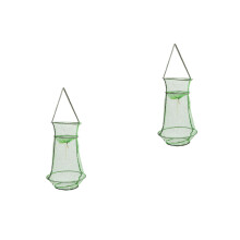 6Pièces Filet De Pliable Vert, Accessoires Durables Pour Crabes