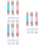 9Pièces Stamper Ongles Durable Double-Embouts Pour Art 1