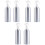 6Pièces Flacon Spray Aluminium Argent Compact Portable Uniforme 1