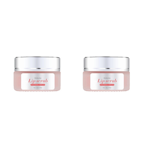 2Pièces Crème Gommage Rose Hydratante Pour Sèches