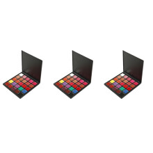 3Pièces Palette Makeup Rouge À Multifonction Femme Colorée