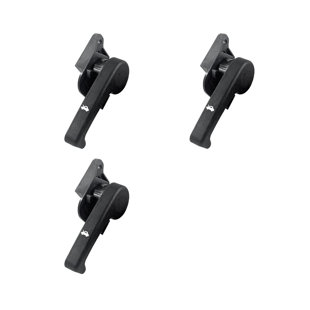 3X Hood Release Handle Pull Handle Lever And Bracket For 2013-2020 Fusion / Mondeo Ds7z-99042C74-A 4714197782989