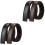 4Pièces Ceintures Cuir Vachette Noir Automatique 1
