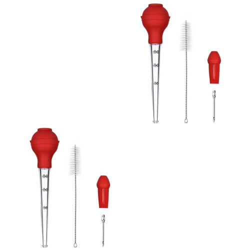 8Pièces Assaisonnement Silicone Pour Viande Barbecue Colorée