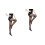 2Pièces Bas Collants Satinés Pour Danse Latine 1