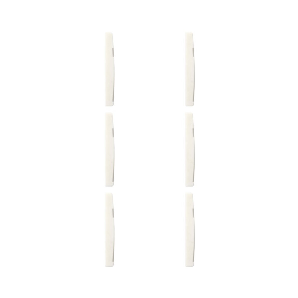 6X Folk Saddle Bridge Bone Bone Guitar Saddle 6034275868991