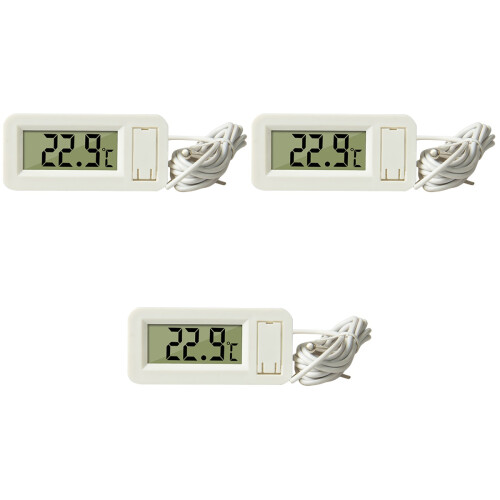 3Pièces Thermomètre Pour Reptiles Avec LCD