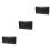 3Pièces Holster Coiffeur Noir Polyvalent Pour Ciseaux Et Clips 1